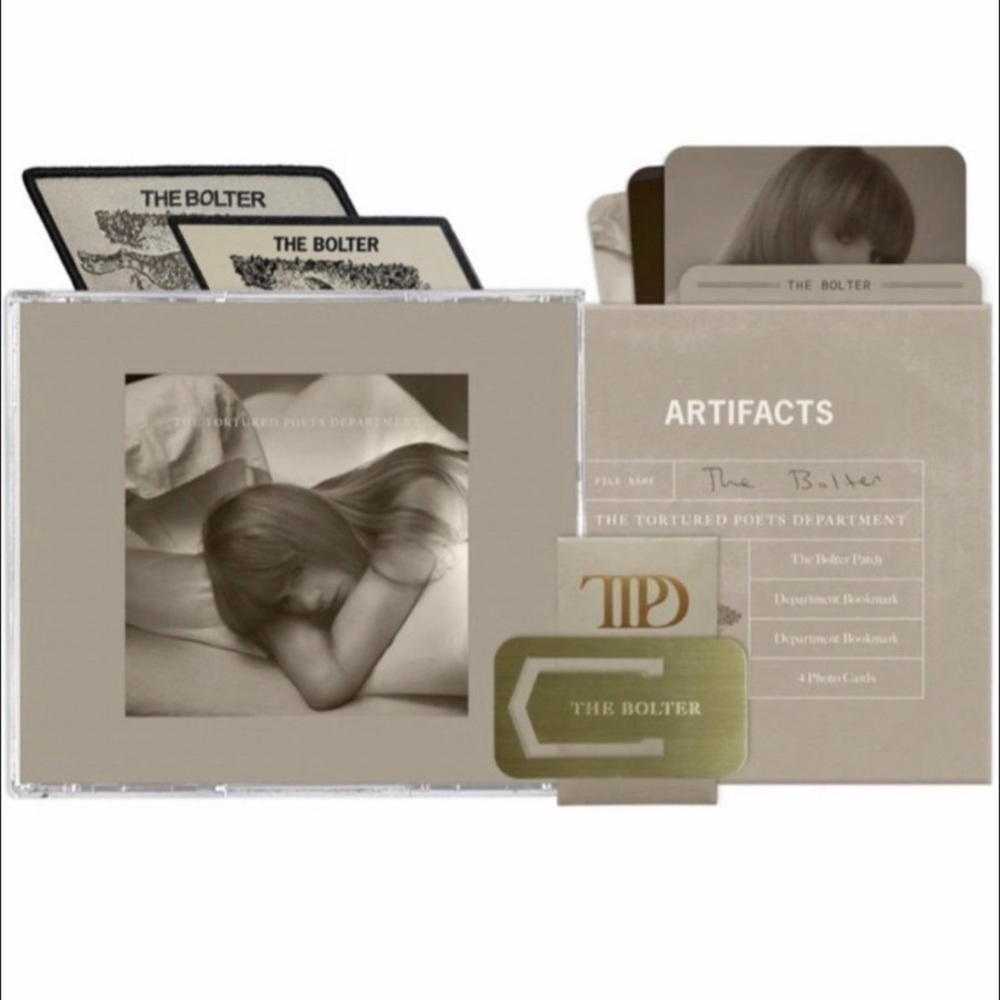 Taylor Swift TTPD The Bolter Deluxe collectors CD